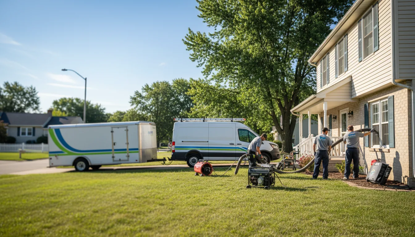 Flooded Basement Restoration And Cleanup With Repair in Lake City, IA near me